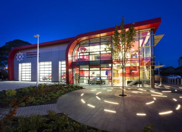 Omagh Firestation | Specialist lighting design | The Light Lab