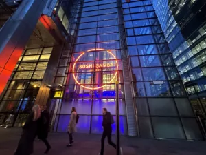 SUSHISAMBA LONDON | Bespoke illuminated signage | The Light Lab