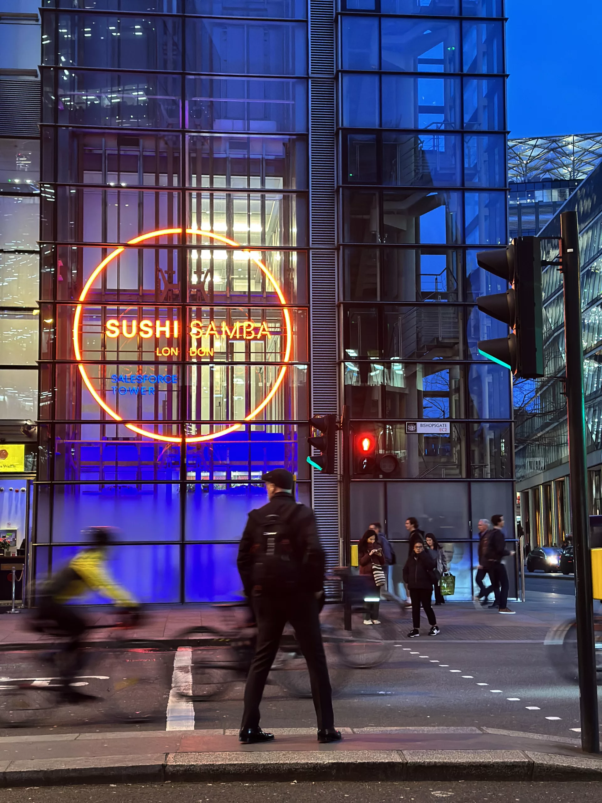 SUSHISAMBA LONDON | Bespoke illuminated signage | The Light Lab