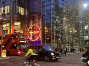 SUSHISAMBA LONDON | Bespoke illuminated signage | The Light Lab