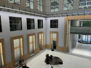 One Westferry Circus | Bespoke Linear LED Lighting | The Light Lab