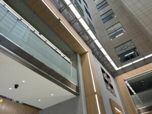 One Westferry Circus | Bespoke Linear LED Lighting | The Light Lab