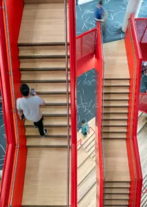the light lab | LED Handrail | cardiff university architecture wales architectural web 8