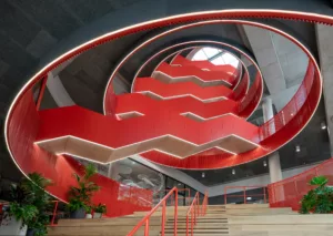 the light lab | LED Handrail | cardiff university architecture wales architectural web 8