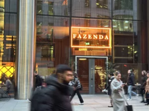 Fazenda restaurant | Bespoke signage lighting | The Light Lab | brand lighting