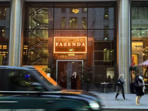Fazenda restaurant | Bespoke signage lighting | The Light Lab | brand lighting