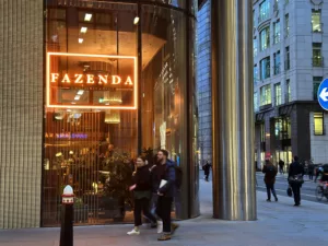 Fazenda restaurant | Bespoke signage lighting | The Light Lab | brand lighting