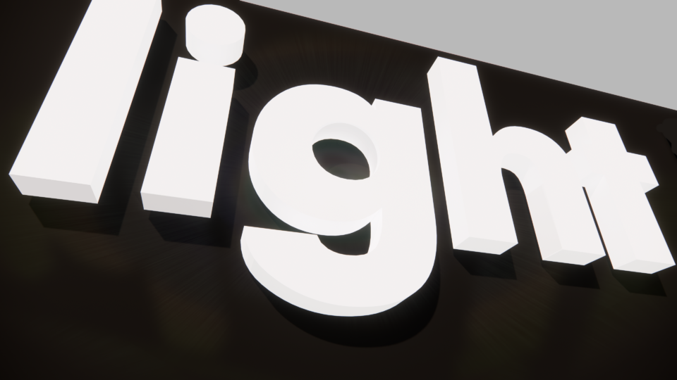 GLOWFORM - Illuminated lettering - bespoke signage - the light lab