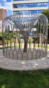 Sheffied Covid Memorial | Bespoke illuminated sculpture | The Light Lab