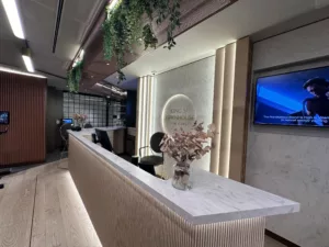 Kings Street Townhouse | The Light lab | Bespoke LED trimless panels | Gym lighting | Glowpanel