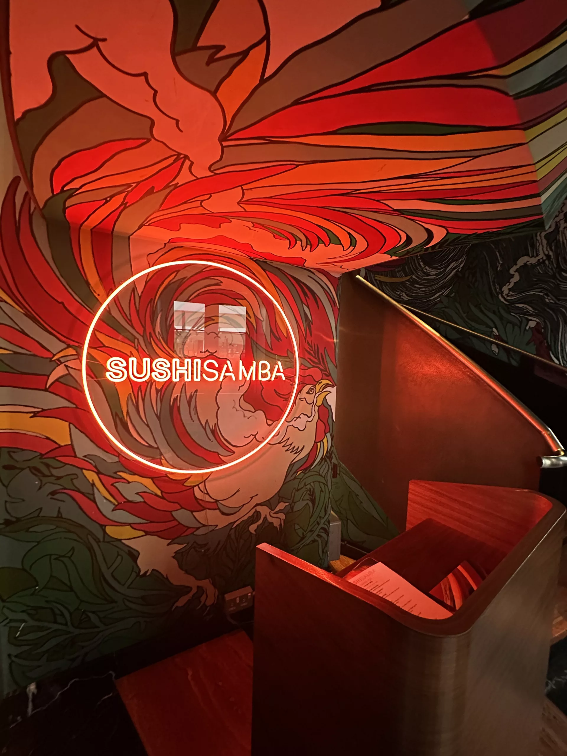 Sushi Samba | Bespoke illuminated signage | Flexible LED | The Light Lab