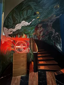 Sushi Samba | Bespoke illuminated signage | Flexible LED | The Light Lab