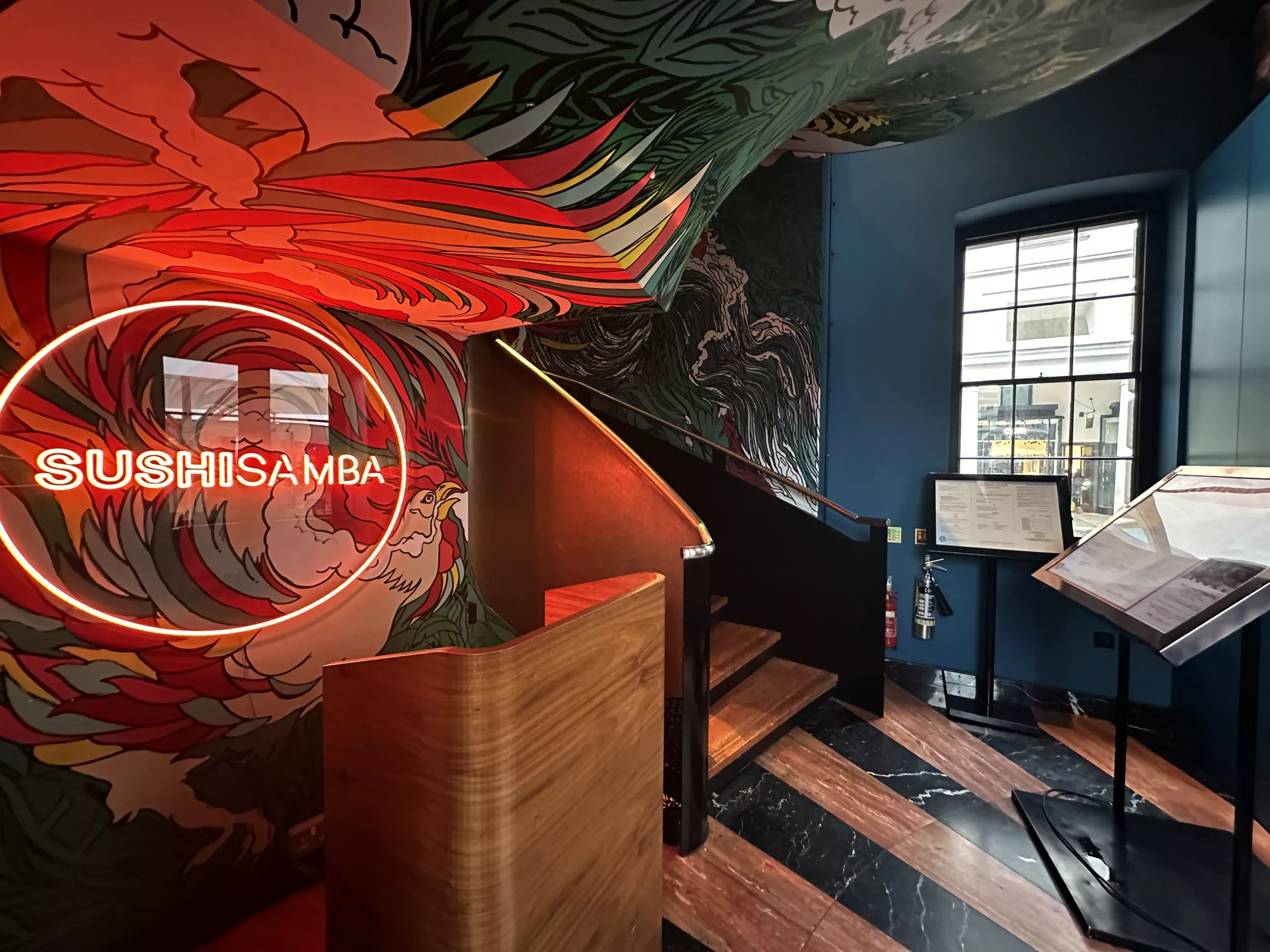 Sushi Samba | Bespoke illuminated signage | Flexible LED | The Light Lab