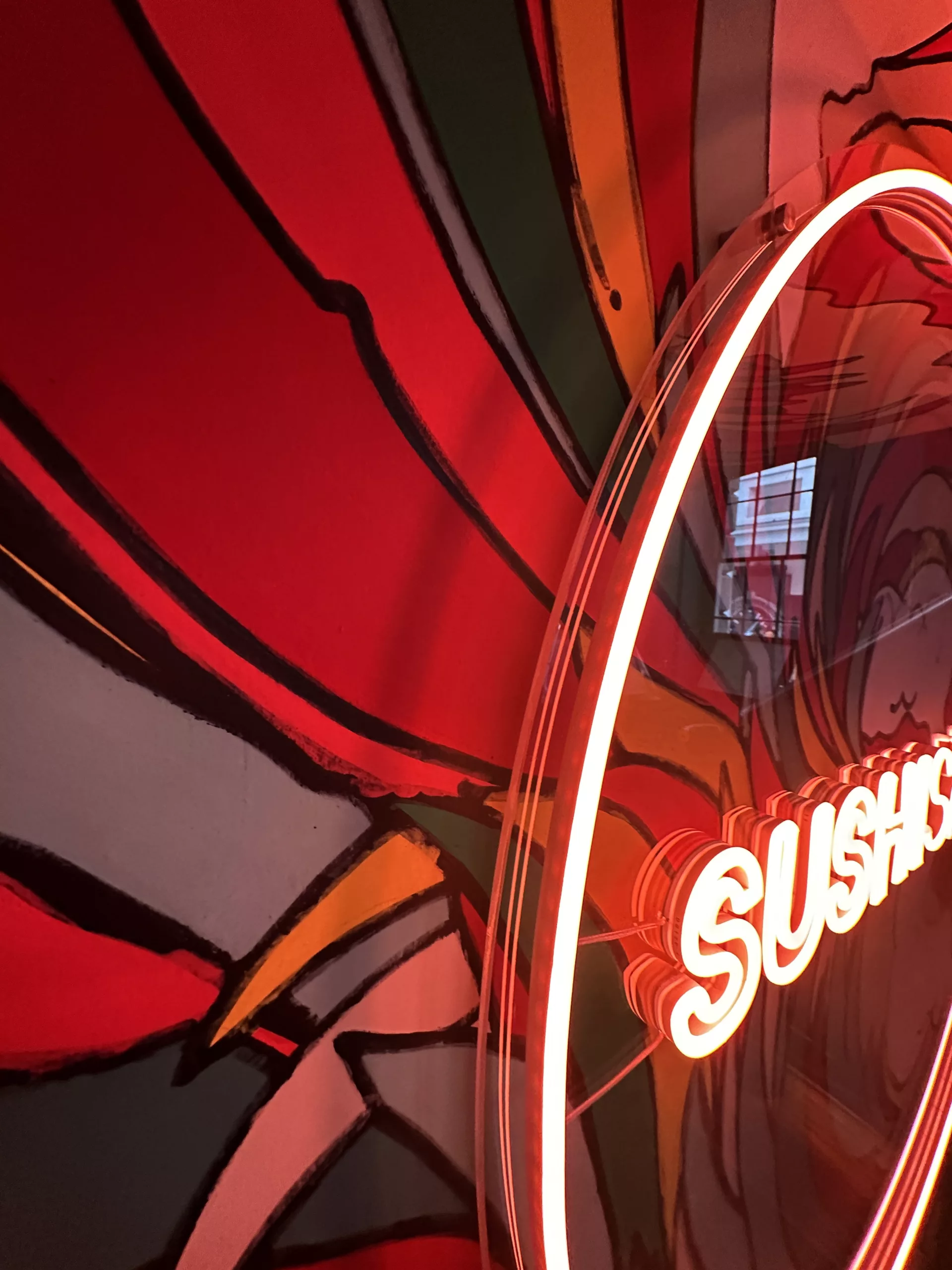 Sushi Samba | Bespoke illuminated signage | Flexible LED | The Light Lab