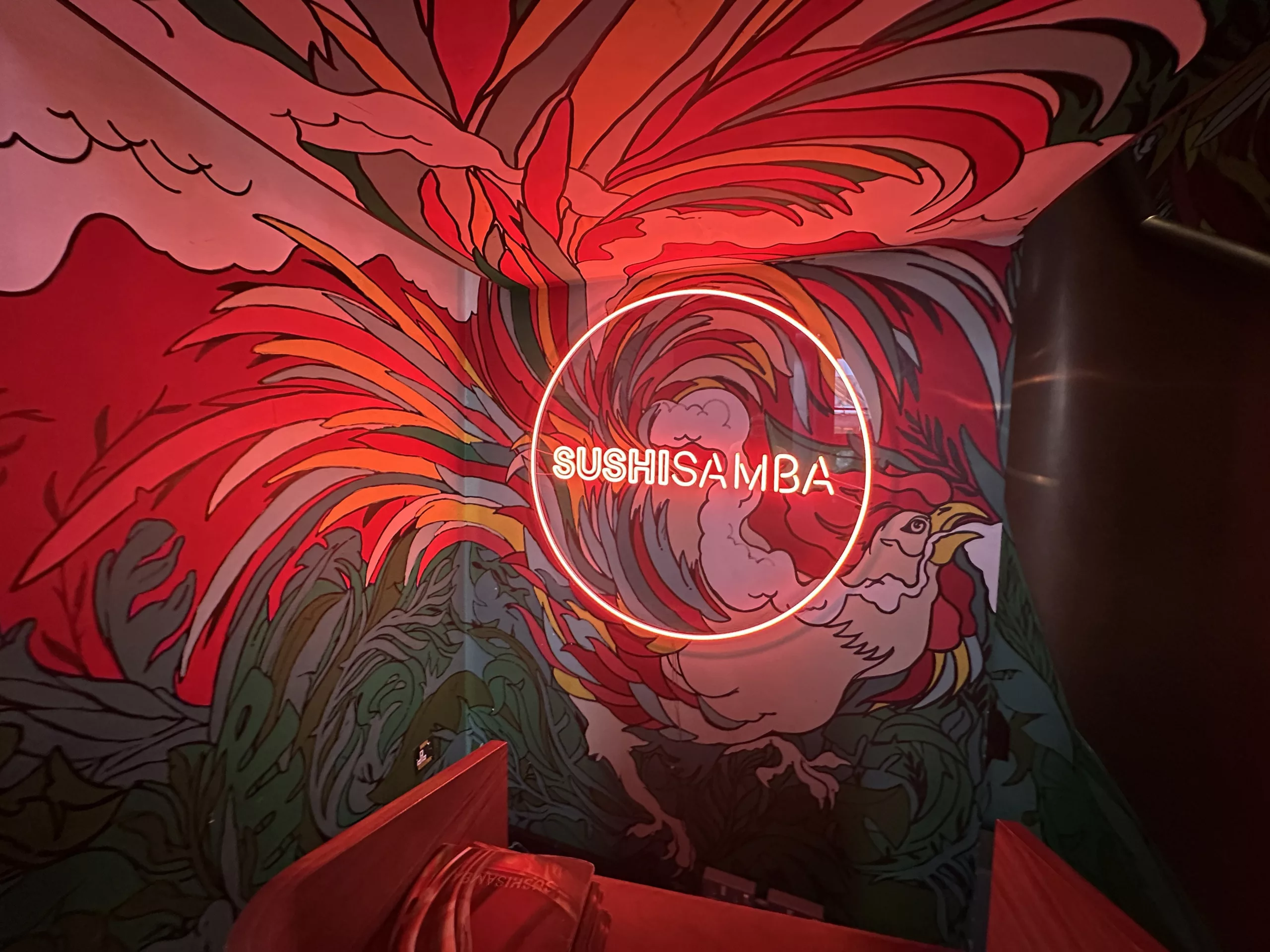 Sushi Samba | Bespoke illuminated signage | Flexible LED | The Light Lab