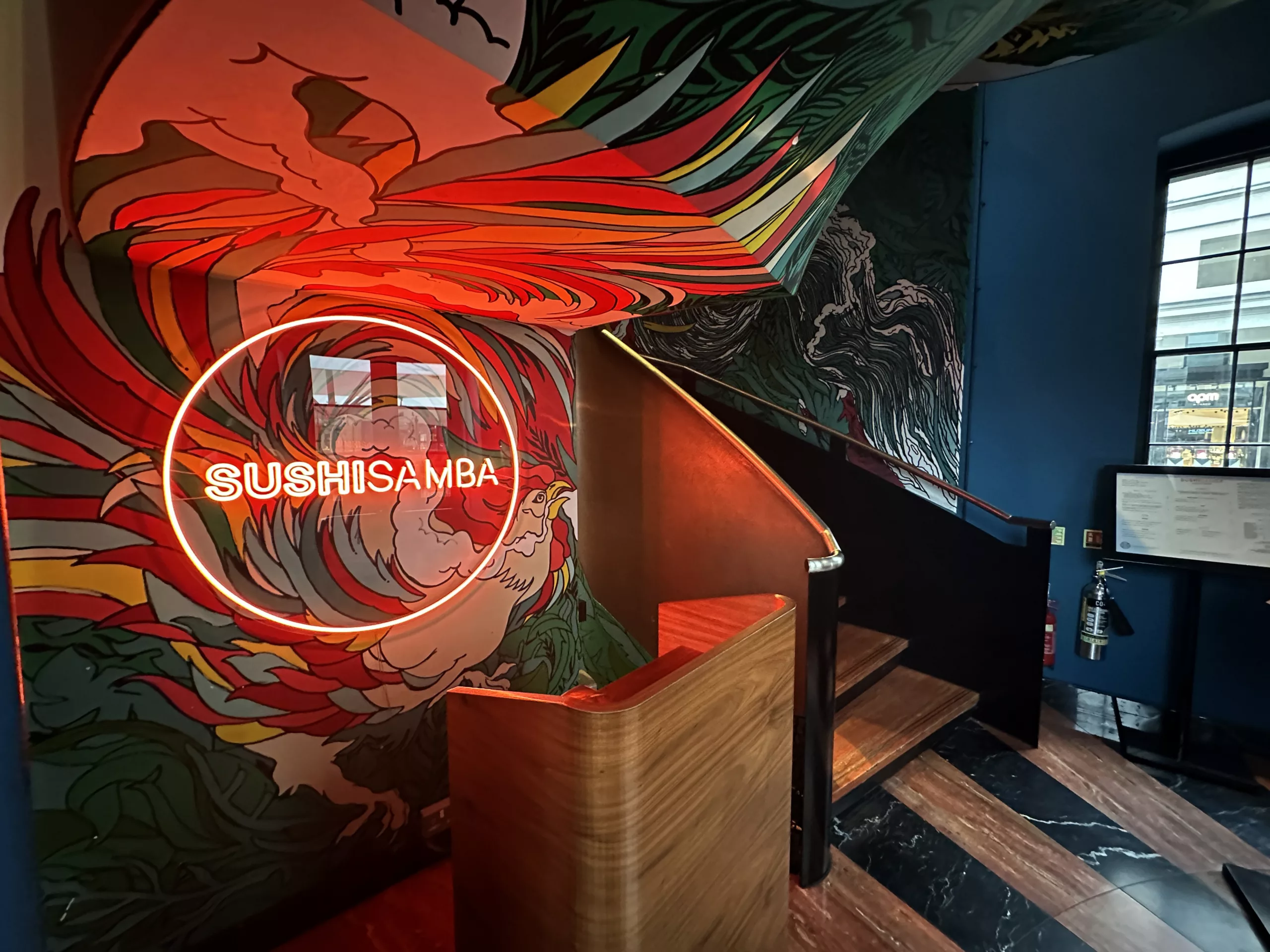 Sushi Samba | Bespoke illuminated signage | Flexible LED | The Light Lab