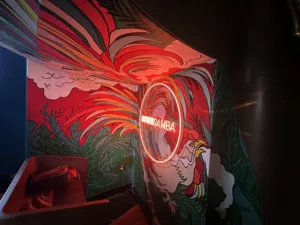 Sushi Samba | Bespoke illuminated signage | Flexible LED | The Light Lab