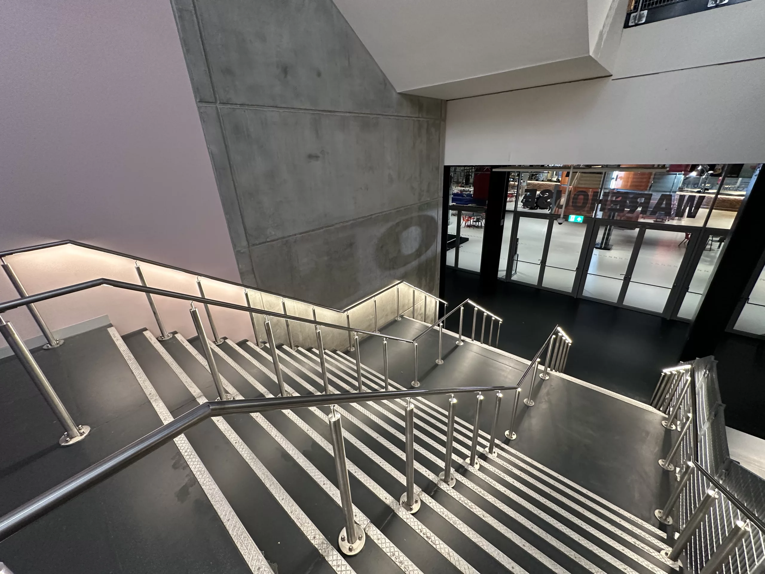viva, Manchester | The Light Lab | Bespoke LED handrail