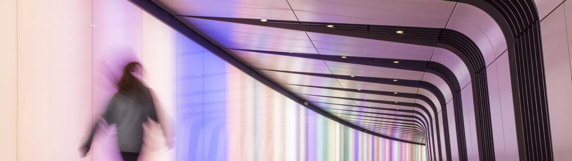 Kings Cross Tunnel | Bespoke backlit LED panels | The Light Lab