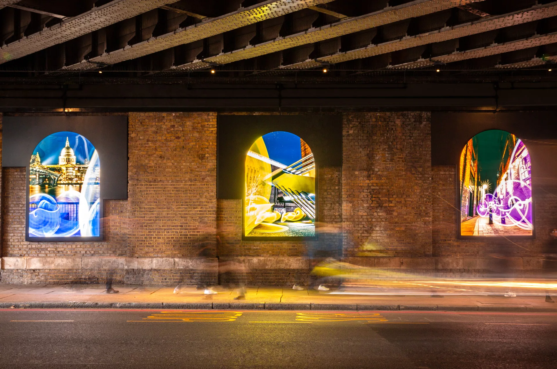 Arch Gallery Southwark St SE1 Public Art London Sola exhibition 13