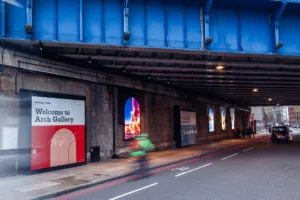 Arch Gallery Southwark St SE1 Public Art London Sola exhibition 4