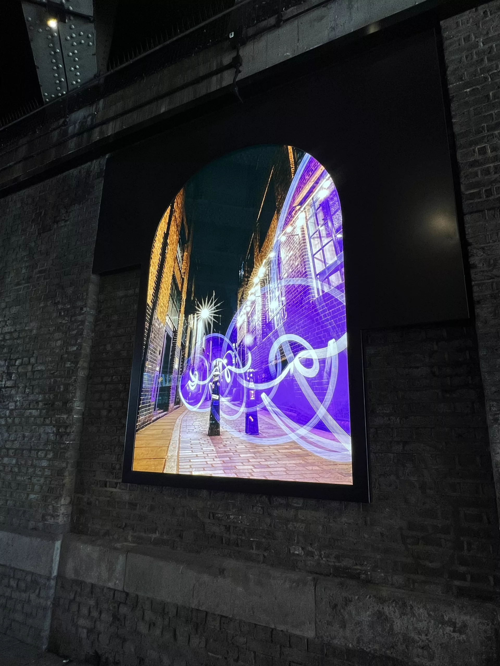 Bankside Yards | Custom lightbox | The Light Lab