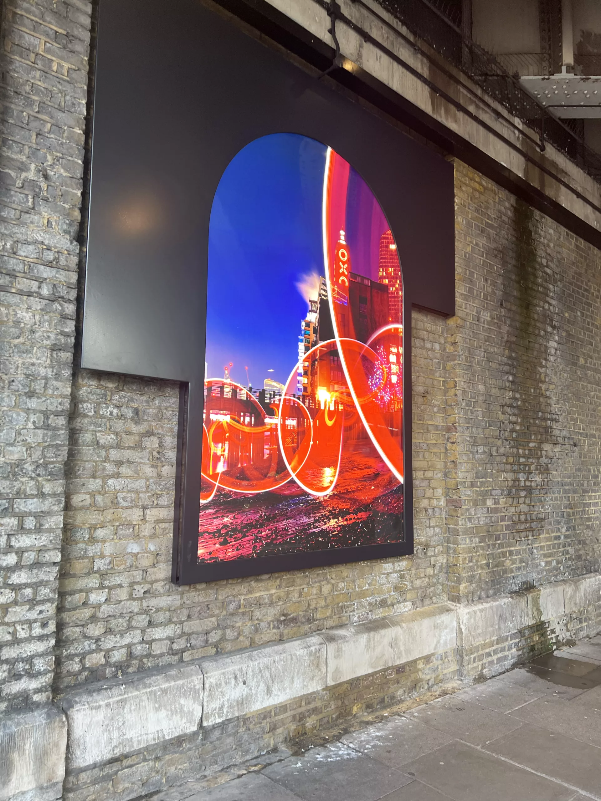 Bankside Yards | Custom lightbox | The Light Lab