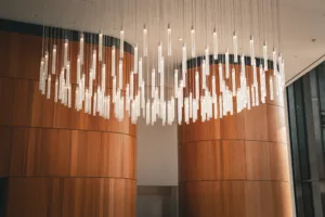 George Singer, Battersea chandelier, photo 2