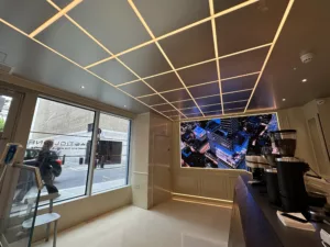 Castiglione London, Bespoke hospitality lighting, The Light Lab