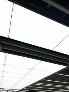 Liverpool Street, Broadgate Link, Glowpanel, LED ceiling panels, the Light Lab, bespoke lighting