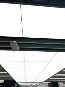 Liverpool Street, Broadgate Link, Glowpanel, LED ceiling panels, the Light Lab, bespoke lighting