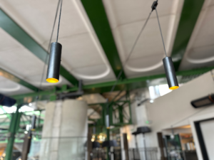 OMA, borough market | Restaurant lighting, The Light Lab , Catenary lighting