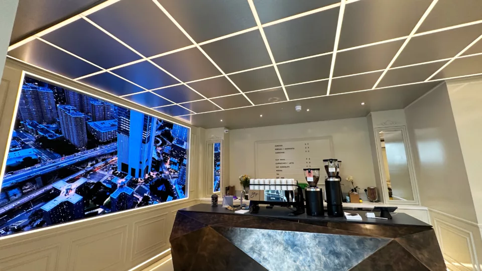 Castiglione London, Bespoke hospitality lighting, The Light Lab