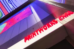 THE Light Lab | Printworks | Custom retail lighting | Signage