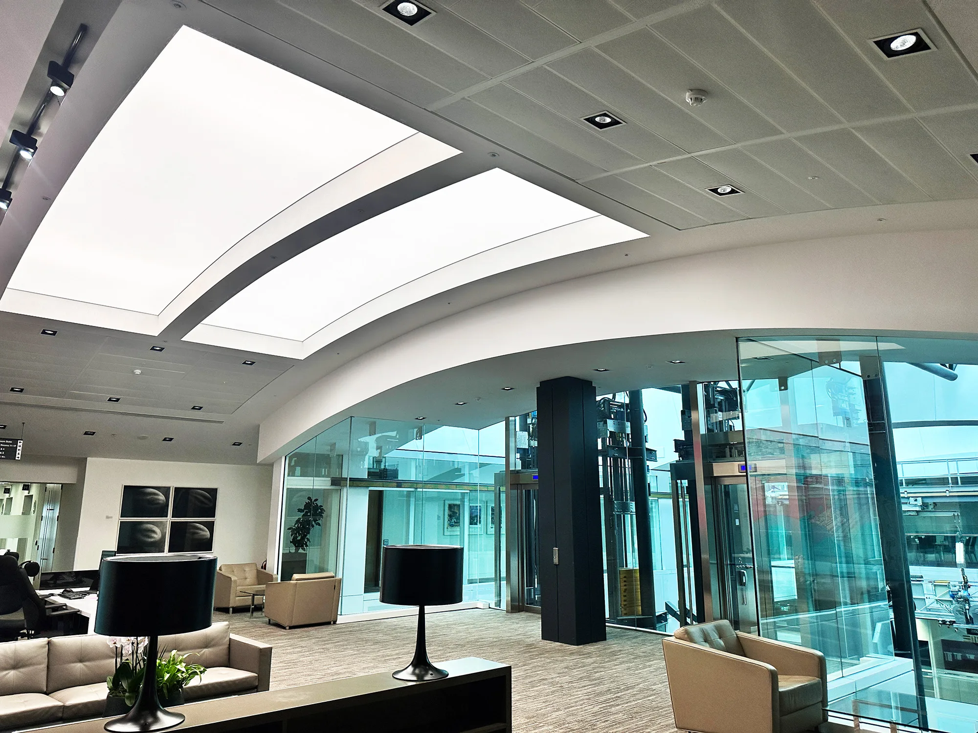 Commercial Office LED panel lighting | the light lab