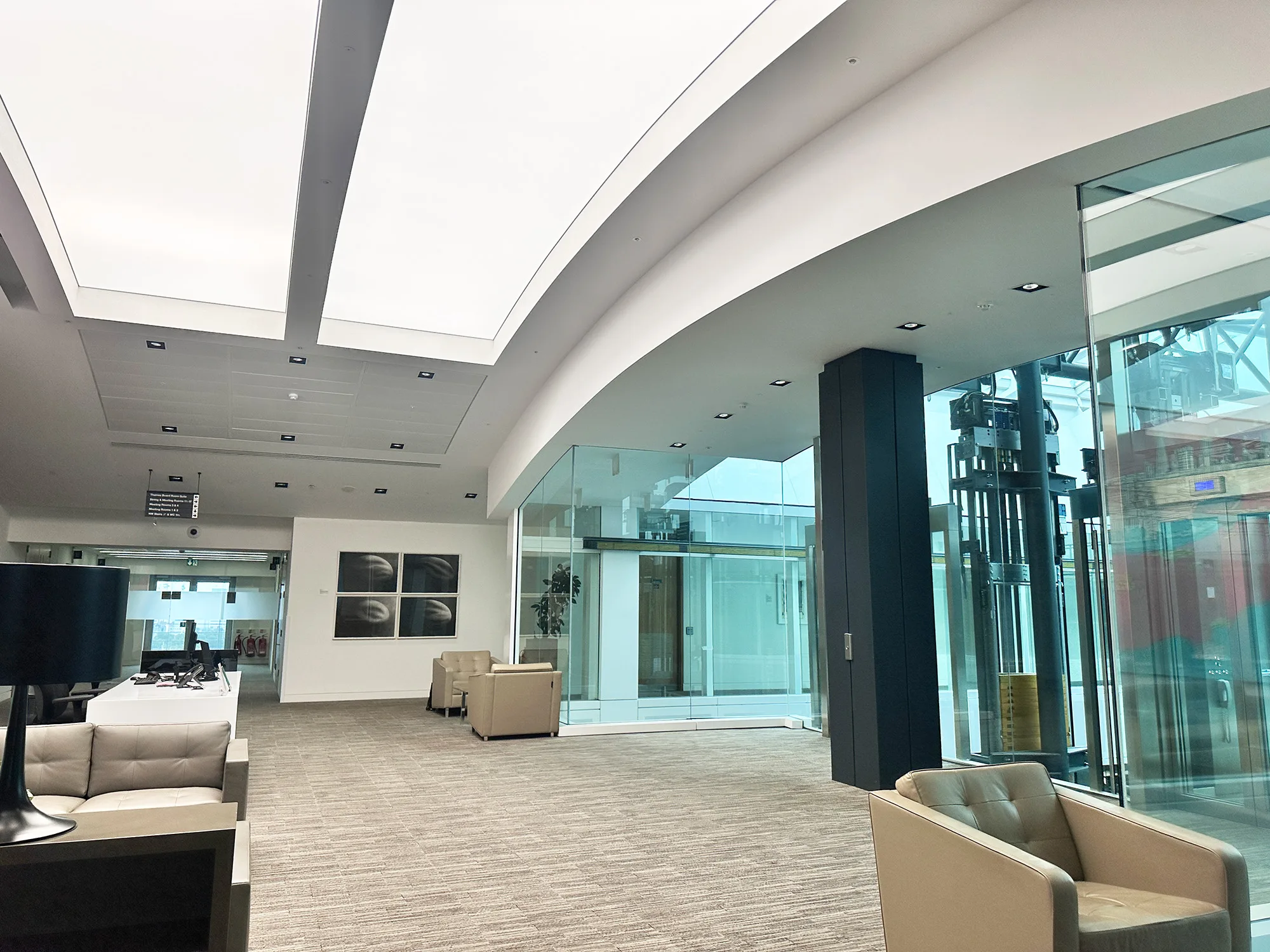 Commercial Office LED panel lighting | the light lab