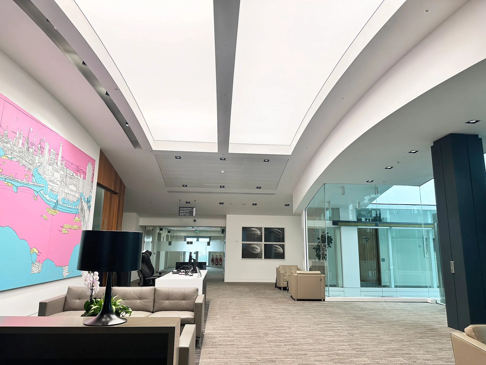 Commercial Office LED panel lighting | the light lab