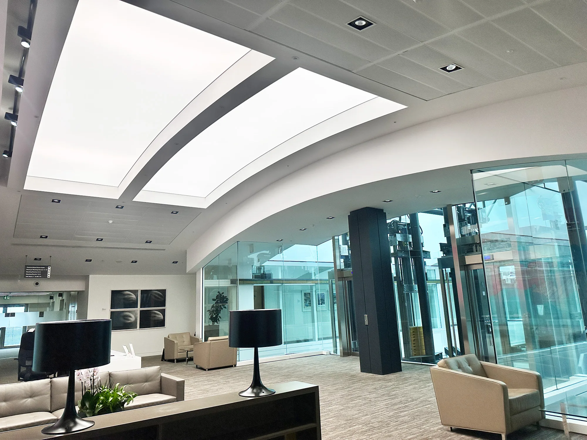 Commercial Office LED panel lighting | the light lab