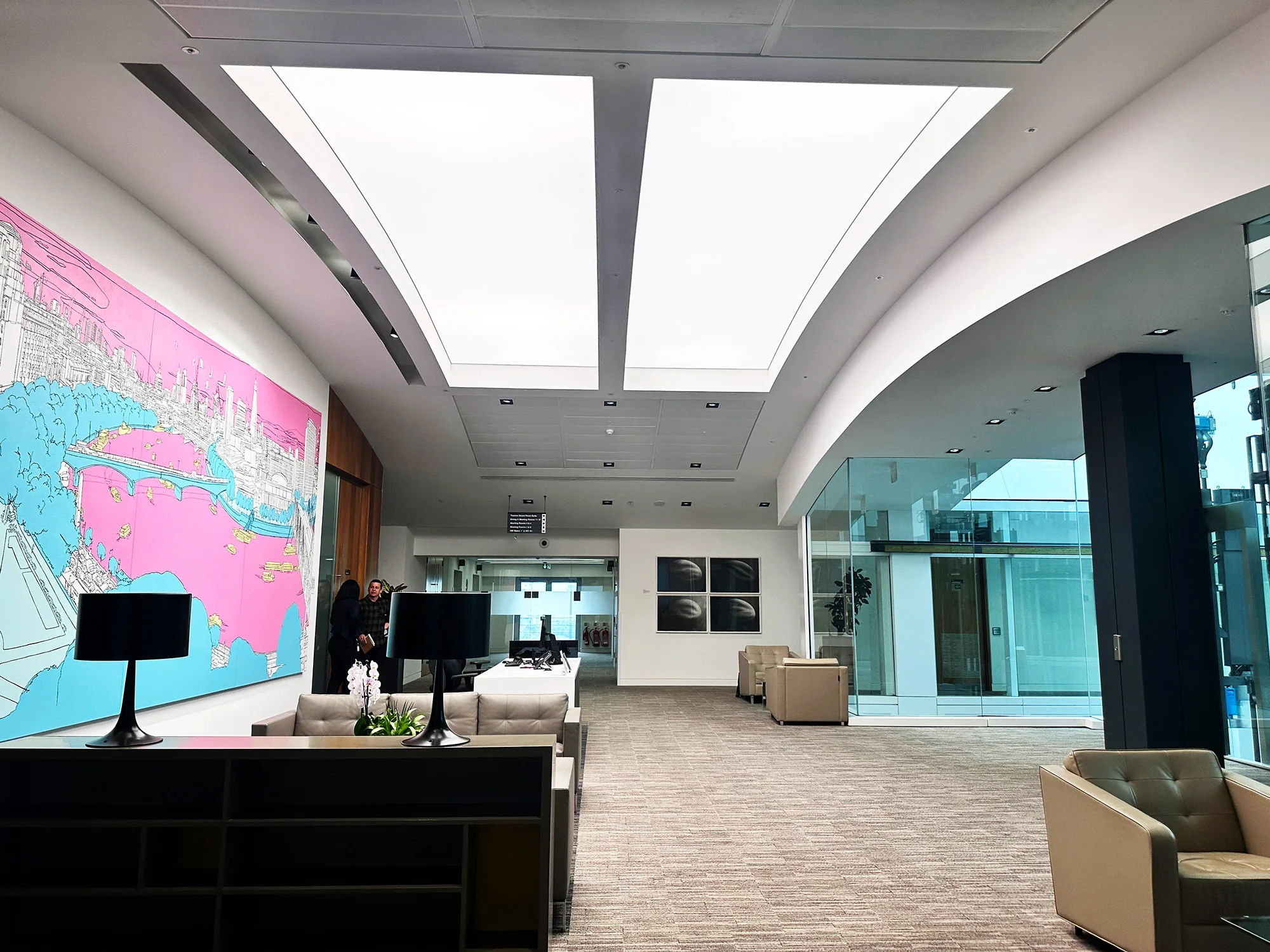 Commercial Office LED panel lighting | the light lab