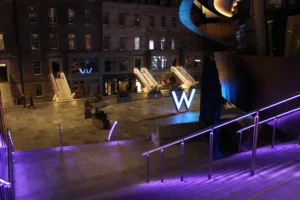 W Edinburgh | Bespoke retail lighting | The Light Lab