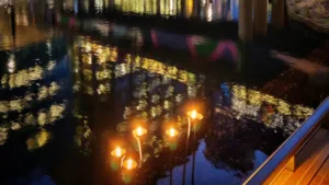 Eden Dock, Canary Wharf, Bespoke reed lighting, The Light Lab