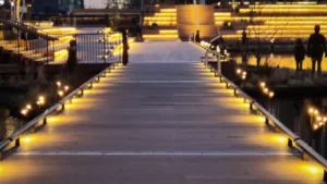 Eden Dock, Canary Wharf, Bespoke reed lighting, The Light Lab