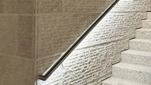Lusail Towers , Lusail City Qatar | Glowrail LED handrail | The Light Lab | Bespoke LED handrail fabrication | Commercial lighting