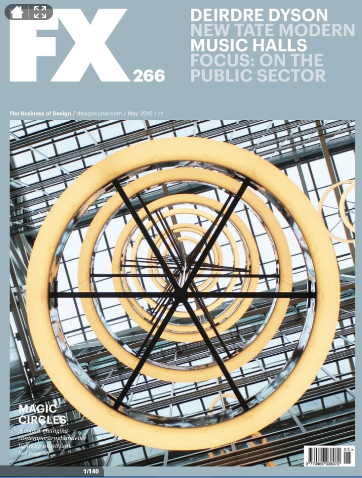 Broadgate Quarter | FX Magazine Cover | The Light Lab