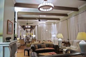 Hemingways hotel residents lounge main view
