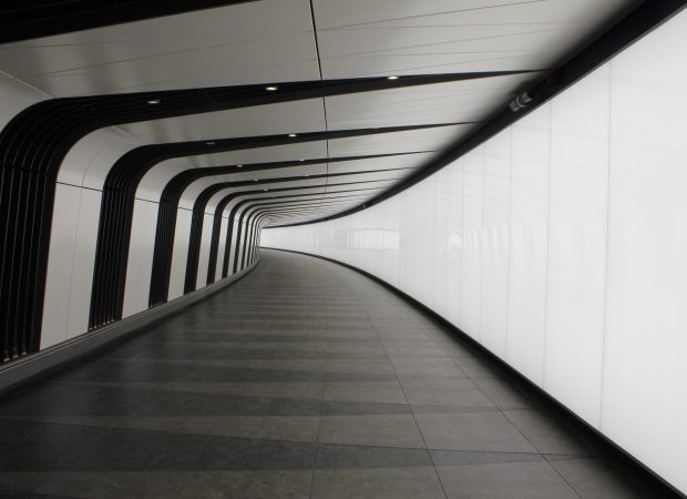 Kings Cross Tunnel Light Wall | specialist lighting installation | The Light Lab