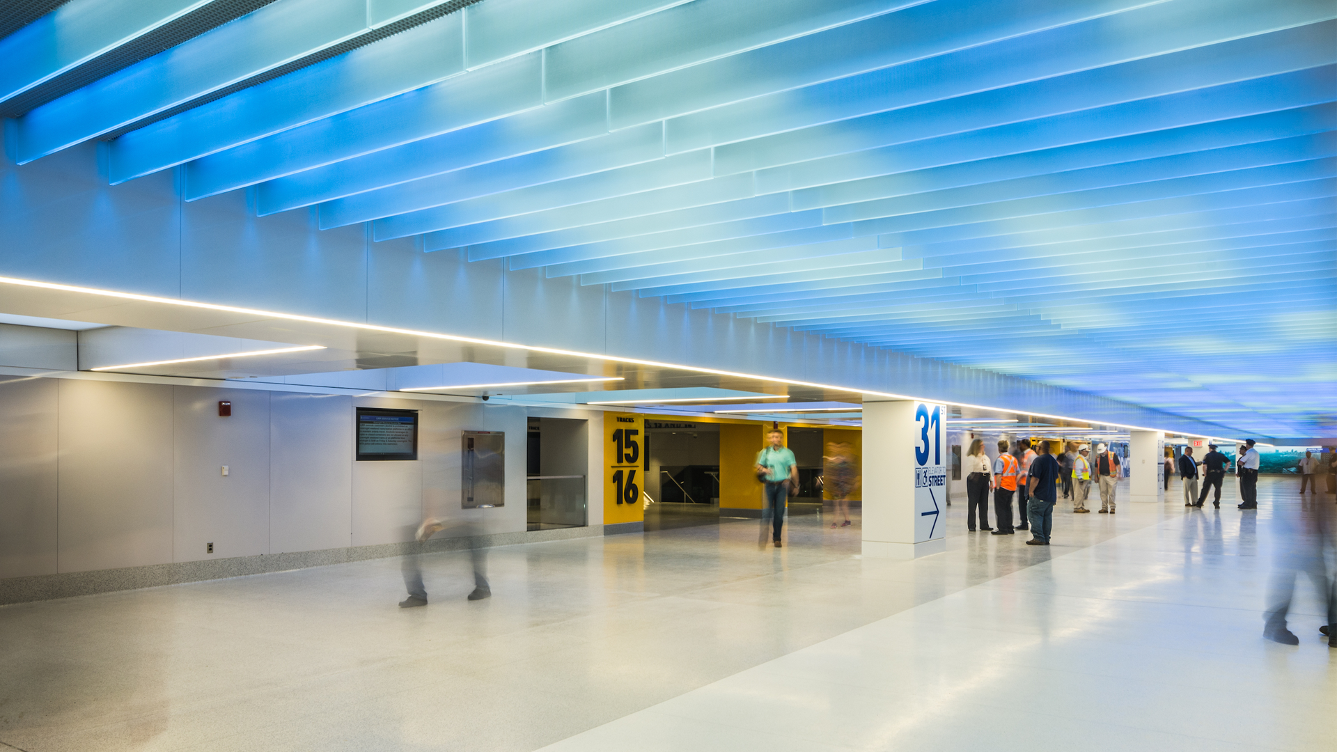 Penn Station New York City | Bespoke lighting manufacture | The Light Lab