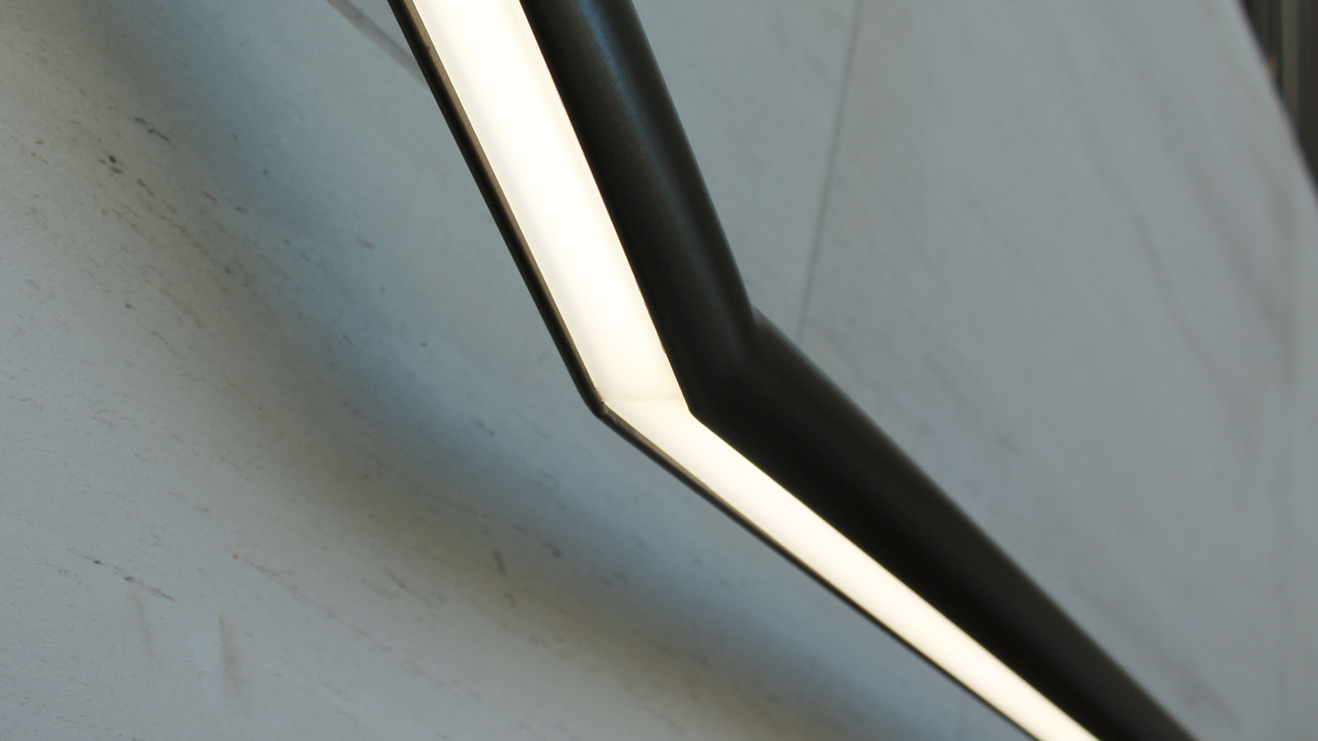 Private school lighting | Illuminated handrail Glowrail | The Light Lab