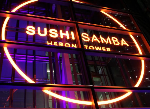 SUSHISAMBA | Brand lighting | The Light Lab