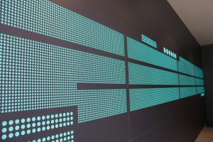 The Filaments SW18 LED colout static wall